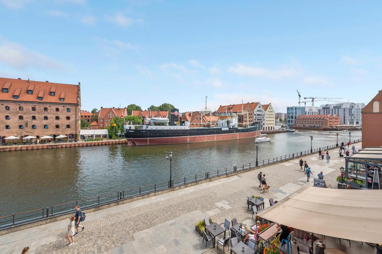 Magical River View By Downtown Apartments Gdaňsk Exteriér fotografie