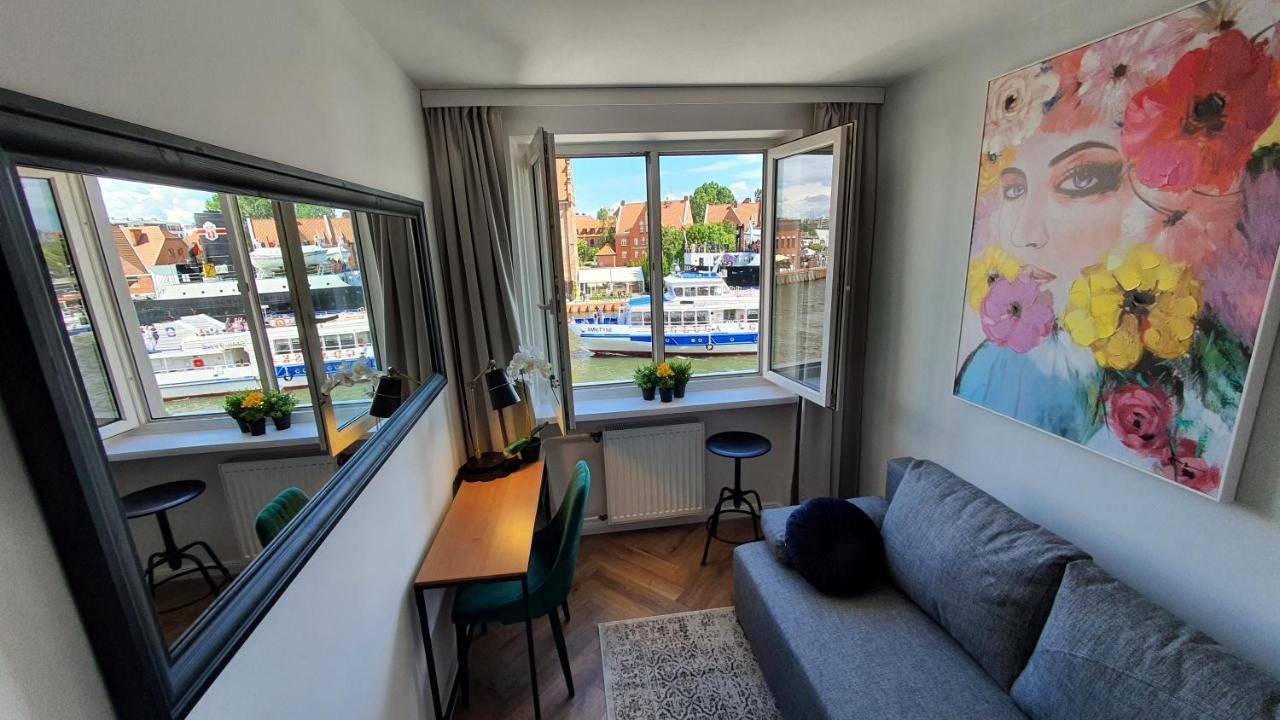 Magical River View By Downtown Apartments Gdaňsk Exteriér fotografie