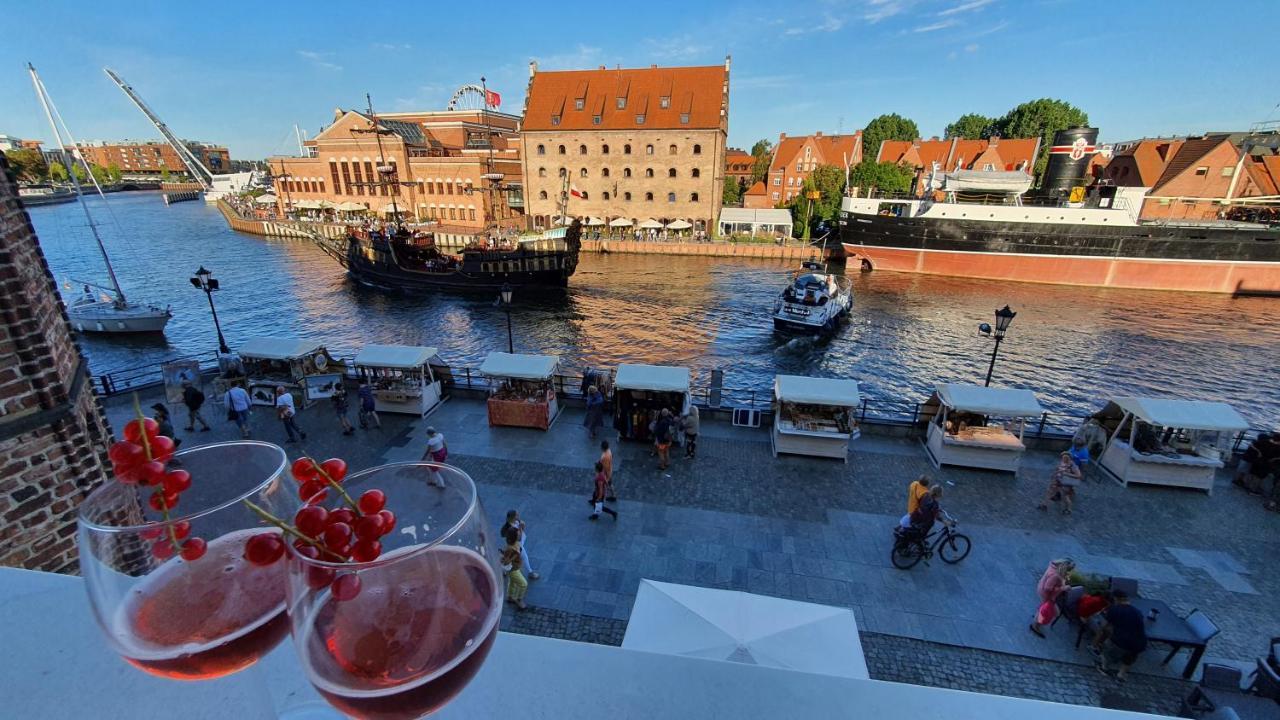 Magical River View By Downtown Apartments Gdaňsk Exteriér fotografie